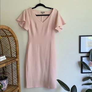 Light pink midi dress from ASOS